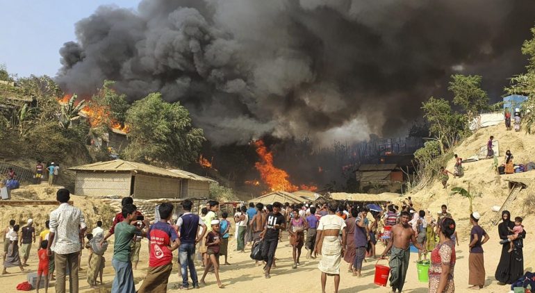 MASSIVE FIRE IN ROHINGYA CAMPS EMERGENCY FUNDRAISING